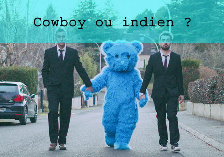 Groupe Déjà Cowboy ou indien ? Théâtre spectacle Fratrie Sébastian Lazennec et Antoine Meunier